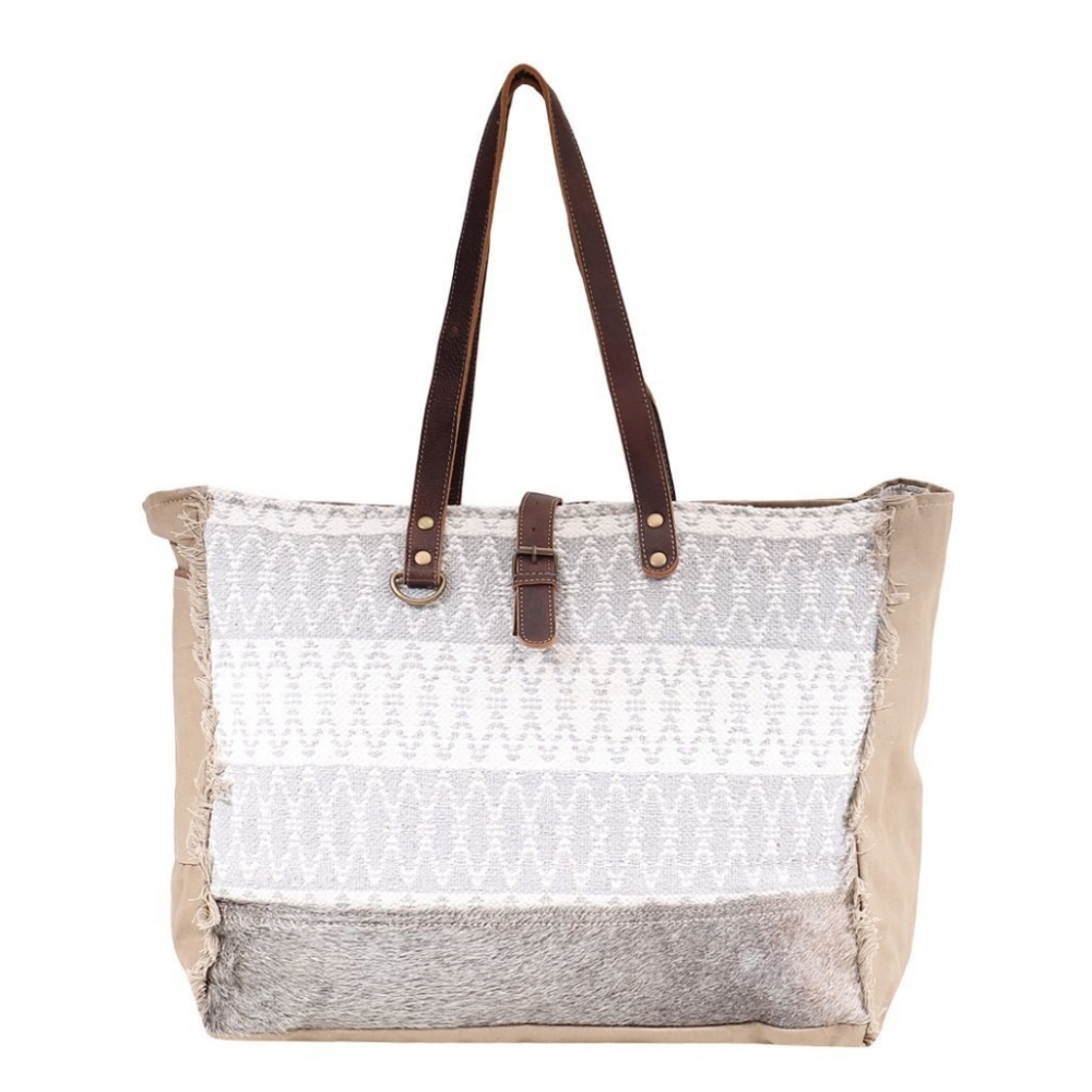 Myra Weave & Nap Weekender Bag | XL | Like New!